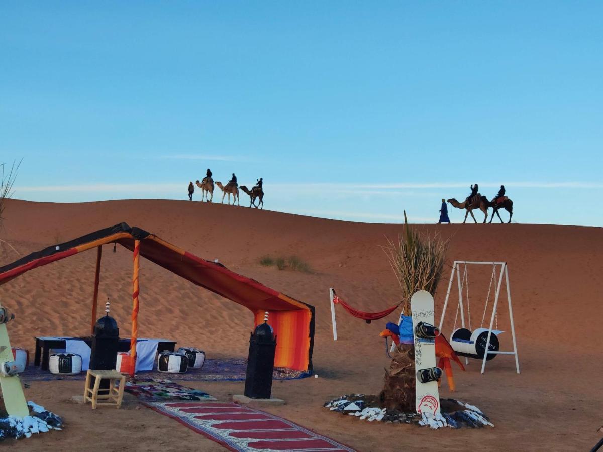 Hotel Camel Trips Luxury Camp Merzouga Esterno foto